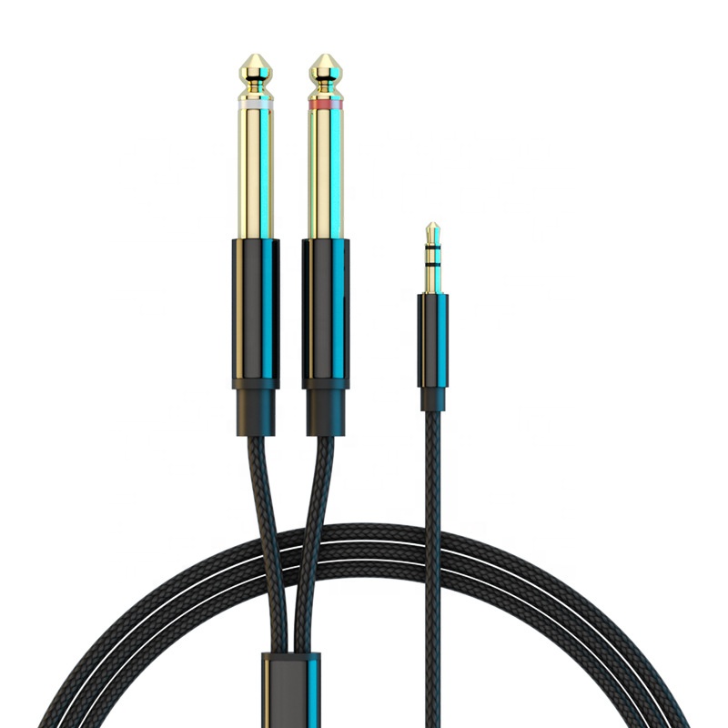 Аудиокабель Wintai-tech jack 6,35-3,5 3,5 мм-6,35 мм, кабель 3,5-6,35 мм