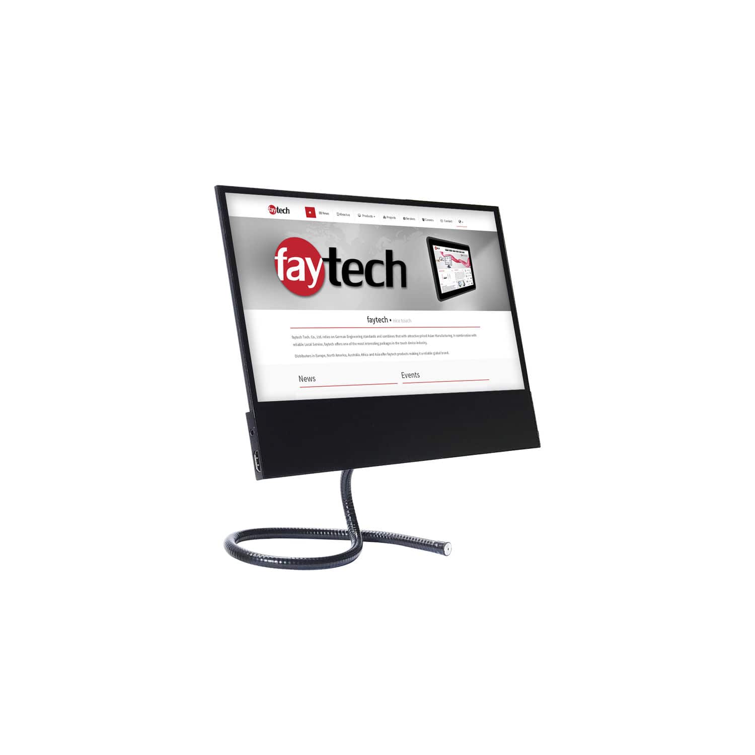 12,5 дюймовый легкий ЖК-дисплей faytech, 12,5 дюймовый игровой компьютер, портативный монитор