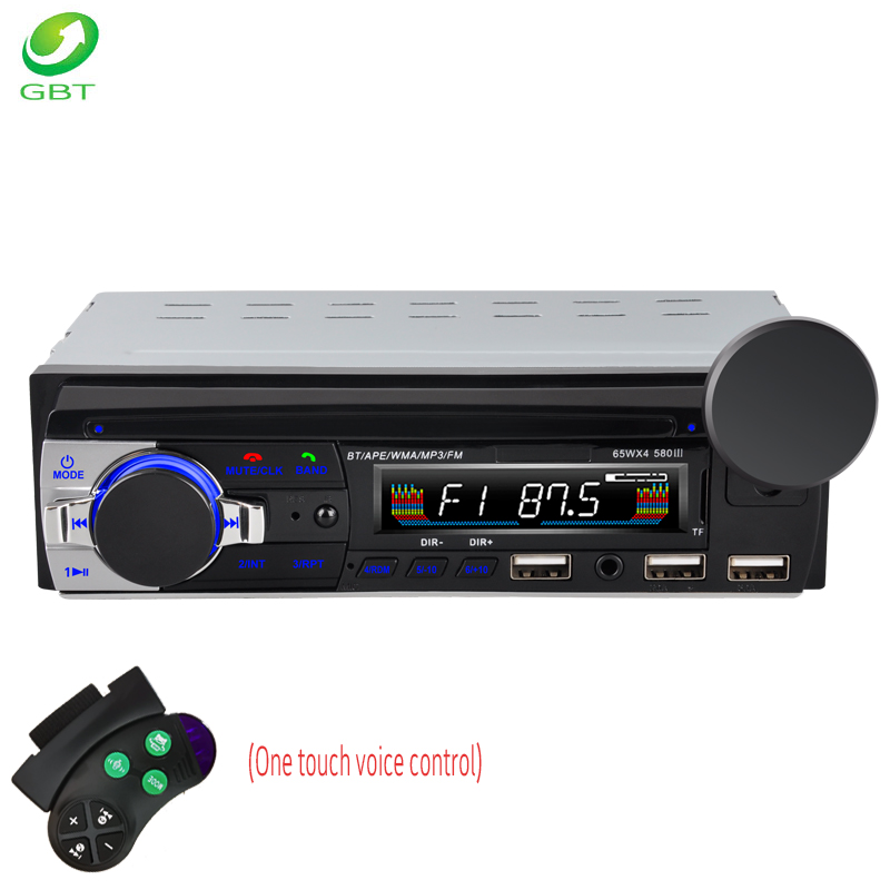 Универсальный Многофункциональный Интеллектуальный AI voice UP JSD520 3USB AUX IN Bluetooth автомобильный Радио Автомобильный mp3 плеер bluetooth