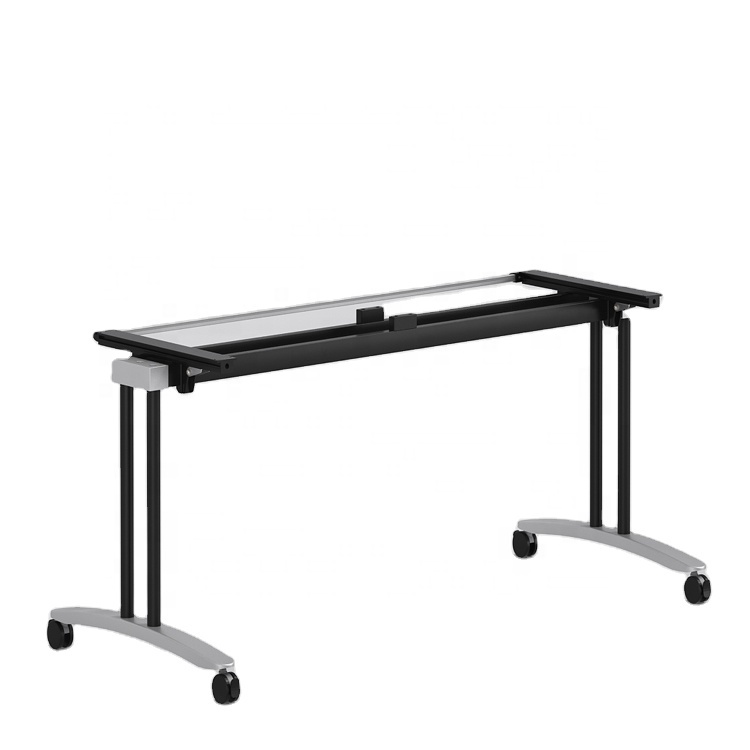 New Design Classroom Furniture Students Table Wood Book Anti Frame Electrostatic Finish Metal Steel for School Black Silver T/T