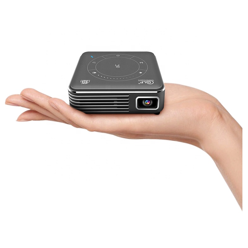 Мини-проектор светодиодный карманный Карманный с поддержкой Wi-Fi, 1080p