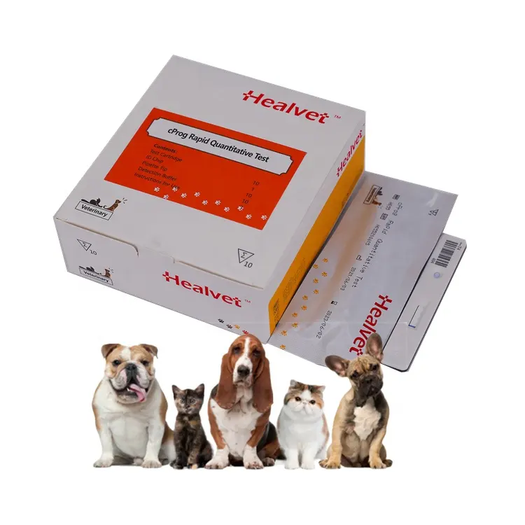 Immunofluorescence Progesteron Test Canine Ovulation Kit Dog Fertility Test cProg Progestrone Test In Dogs