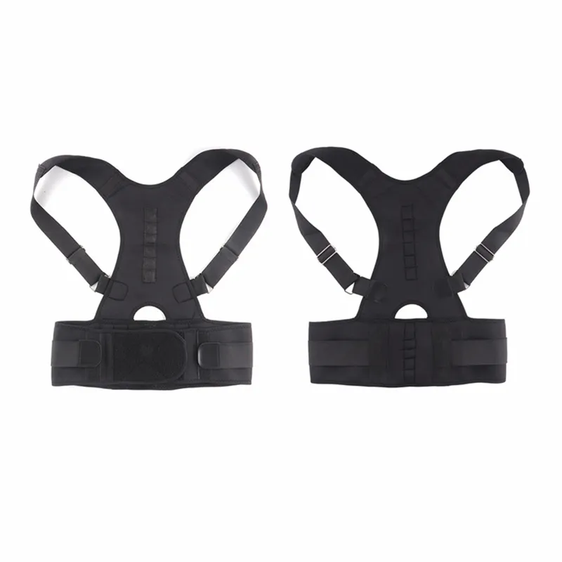 Male Female Adjustable Magnetic Posture Corrector Corset Back Brace Back Belt Lumbar Support Straight Corrector