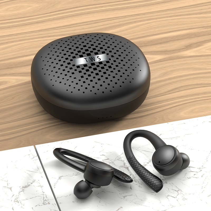 T7Pro 2020 наушники-вкладыши TWS с беспроводного bluetooth (голубой зуб) наушника 5,0 крючком Hi-Fi стерео гарнитура вкладыши спортивные водонепроницаемые часы, подходят для наушников с зарядным футляром