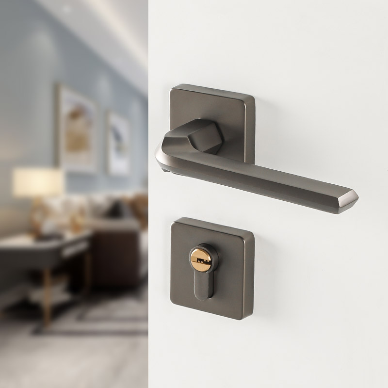 American Style Material Living Room Zinc Alloy Sliding Pearl Grey Furniture Hardware Turaubengriff Door Look