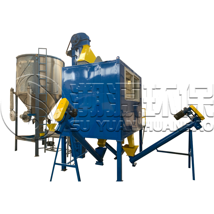 Pet/pvc/abs/ps/pp/pc Mixed Plastic Electrostatic Separation Machine