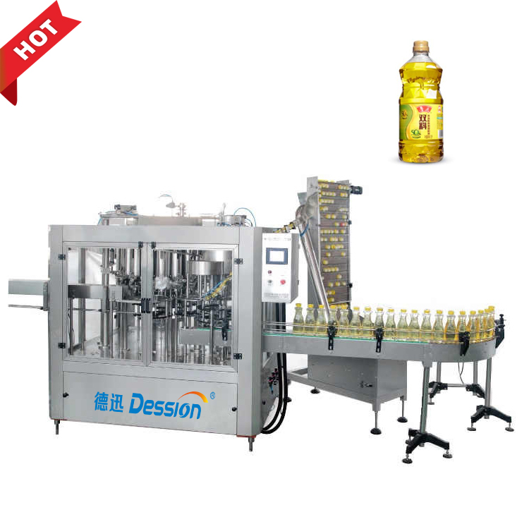 Dession fully automatic cooking oil mustard oil bottle filling machine