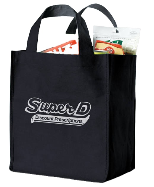 Wholesale Custom Logo Grocery Promotional Bags Customized Reusable Non Woven Shopping Bag