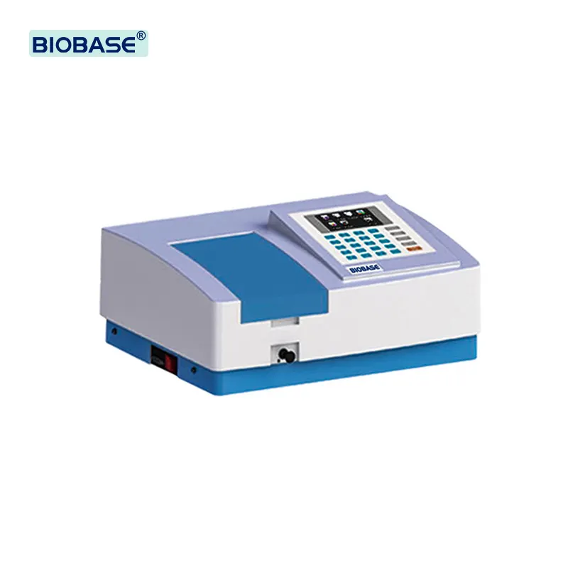 BIOBASE supplier lab UV/VIS Spectrophotometer with Large LCD screen and PC software  Spectrophotometer laboratory