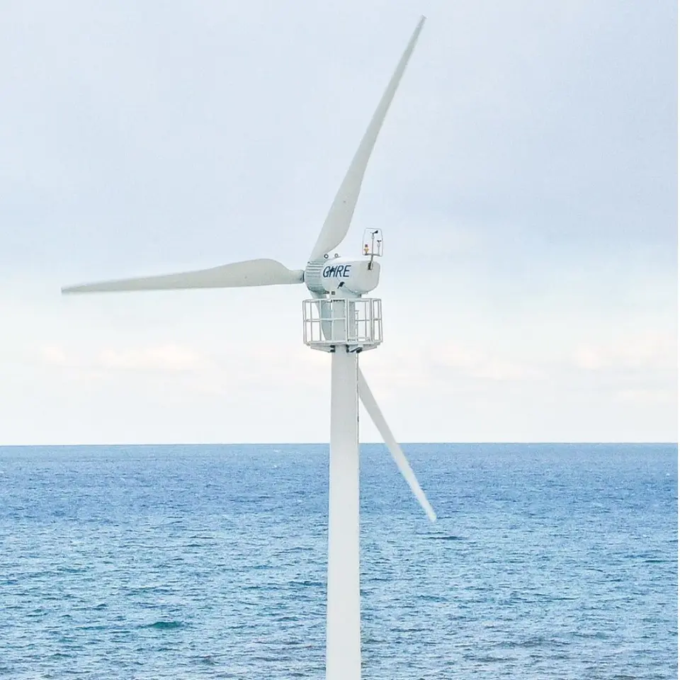 5kw Alternative Energy Generators Horizontal Wind Turbine Three Phase Permanent Magnet Ac Synchronous Generator
