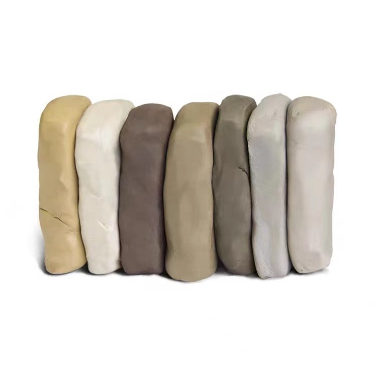 2023 Hot White Stoneware Clay Potclays Pottery Clay Baking Drying Modeling Clay for Ceramics