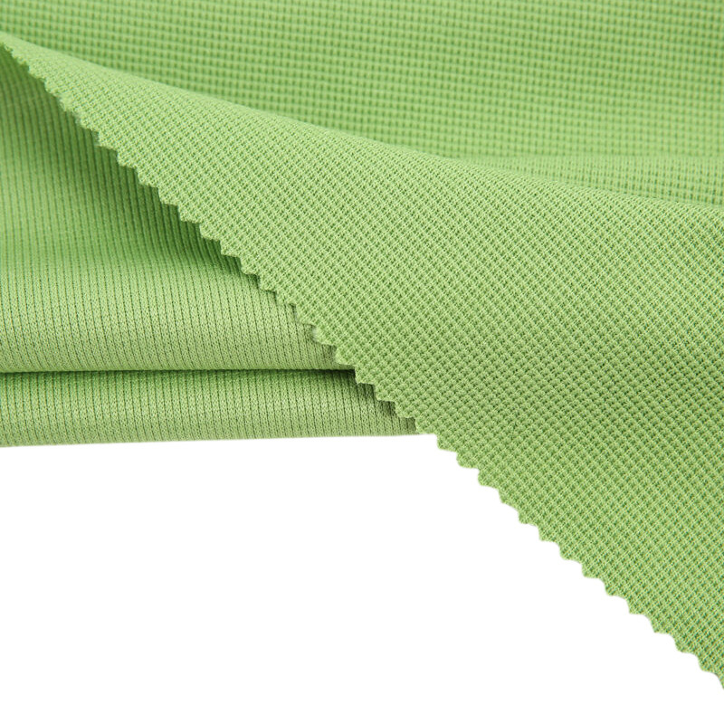 HighQuality 100% Polyester Knitting Fabric 260g Crow Heart Grid & Pineapple Grid Design