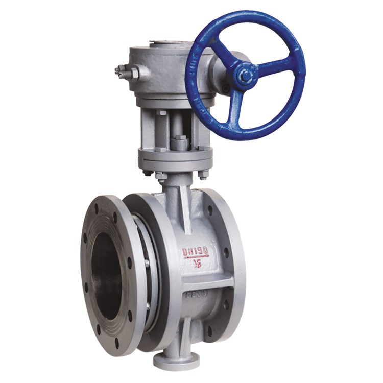 DEBIEN shanghai best selling cast iron wafer type low 3 price ss304 flange water oil gas handle clamp flange butterfly valve