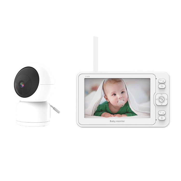 Детский видеоняня с камерой Wi-Fi и аудио, 1080P, 5 дюймов