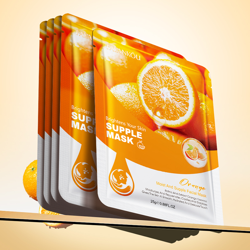 OEM ODM FAYANKOU Coconut Aloe Vera Hydrating Moisturizing Skin Care Korean Cosmetics Organic Fruit Facial Mask