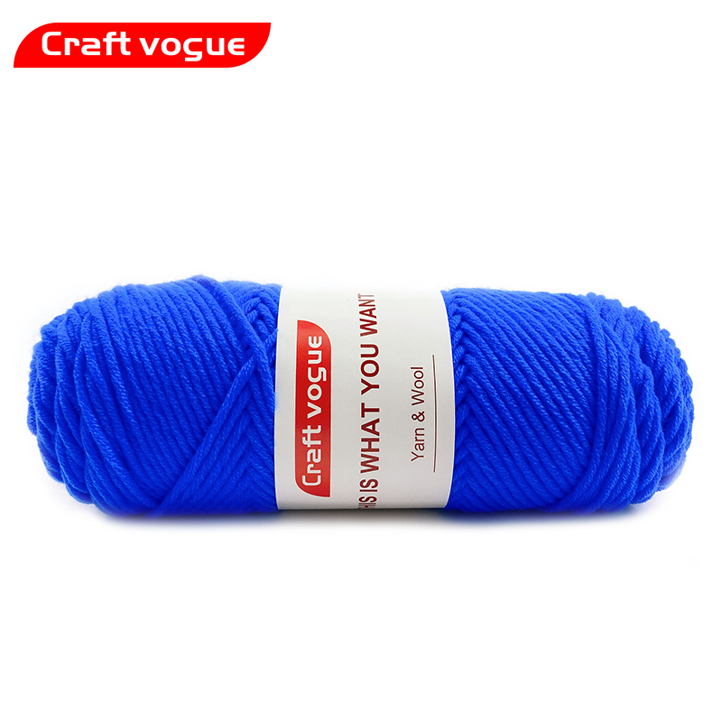 Крафт Vogue 8ply супер крупная акриловая пряжа, необычная пряжа, оптовая продажа, Мягкая вязаная крючком пряжа для детского рукоделия