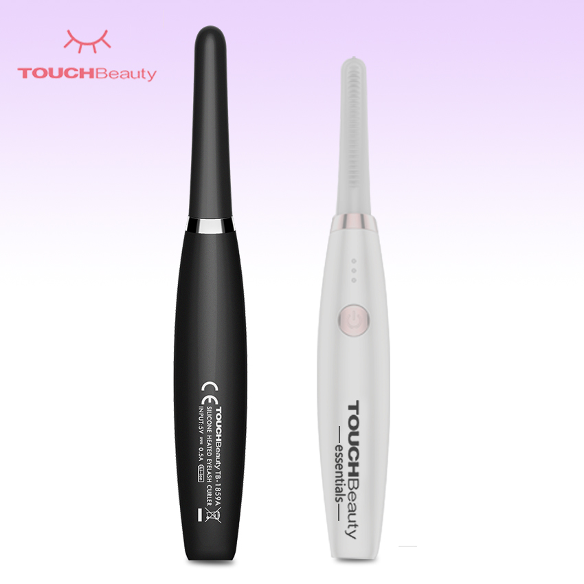 Быстронагревающаяся электрическая Силиконовая накладка TOUCHBeauty TB1859, 30s, USB перезаряжаемая, нагревающаяся черная накладка для завивки ресниц