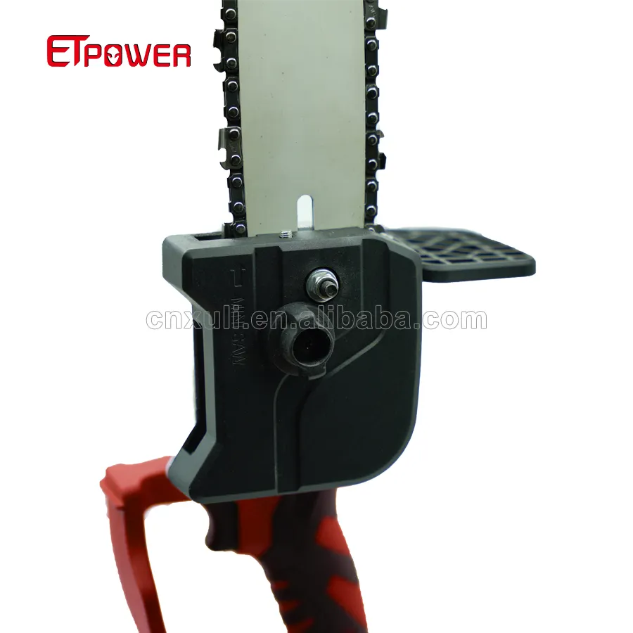 Small Cordless Battery Chain Saw For Courtyard Branch Wood Cutting
