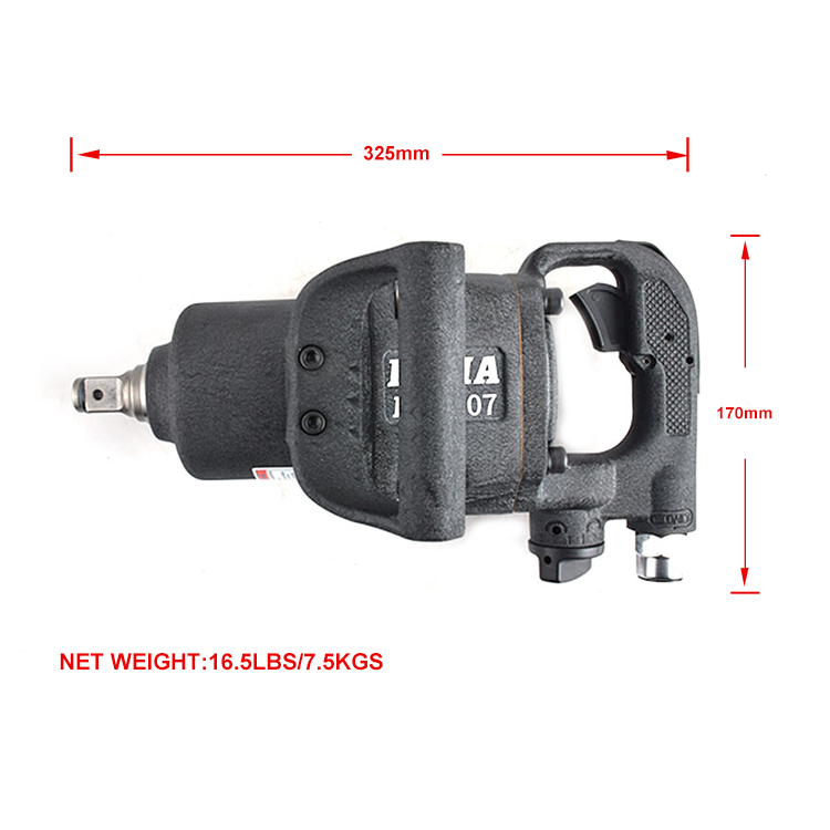 Hight Quality Good Price 1470Ft-Lb/2200N.M Air Driven Tool Impact Wrench 3/4