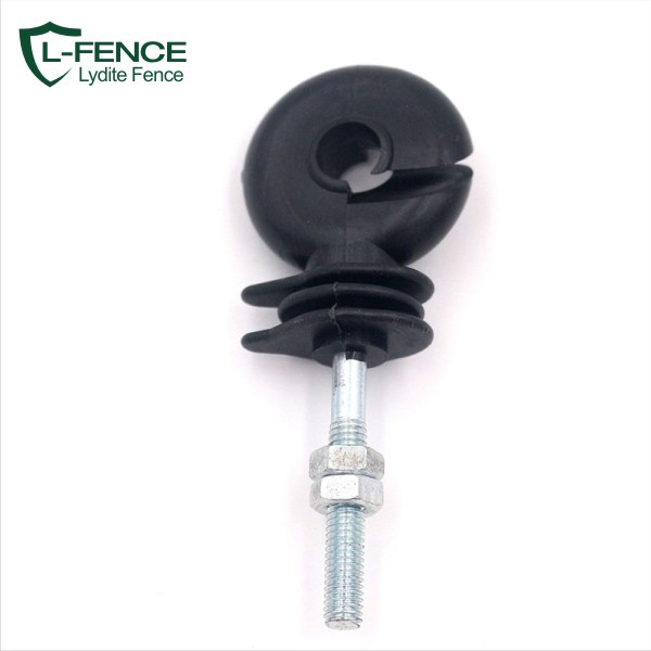 poly wire plastic Wood post insulator standard ring insulator for electric fence