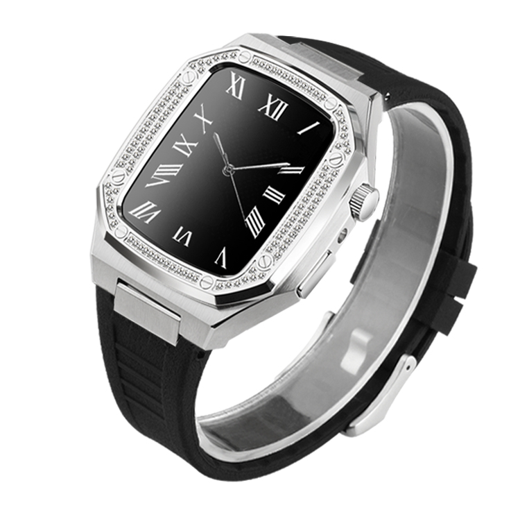 Металлический корпус для часов iWatch 40 мм 44 мм, набор ремешков из нержавеющей стали для apple Watch
