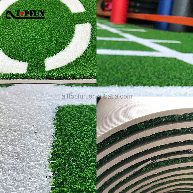 Intensify Fitness Training Artificial Grass Gym Tracks Sled Agility Turf Padded