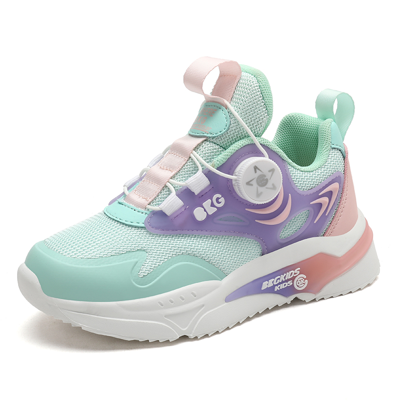 New Versatile Kids Casual Shoes Convenient Shoelaces Sports Shoes Super Breathable Outdoor Children Shoes