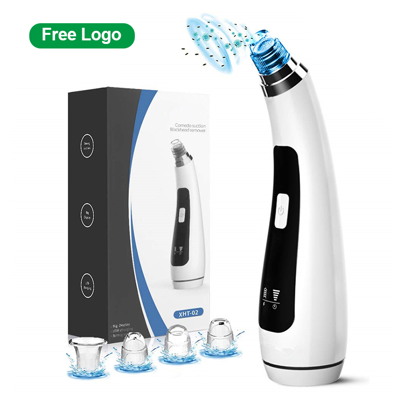 5 In 1 Nose Pore Deep Cleaning Electric blackhead whitehead removal Suction Black head Remover Vacuum