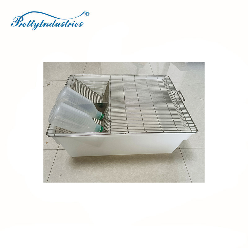 Laboratory Model PP-R5 Plastic PP Rodent Cage for Rat Breeding Cage