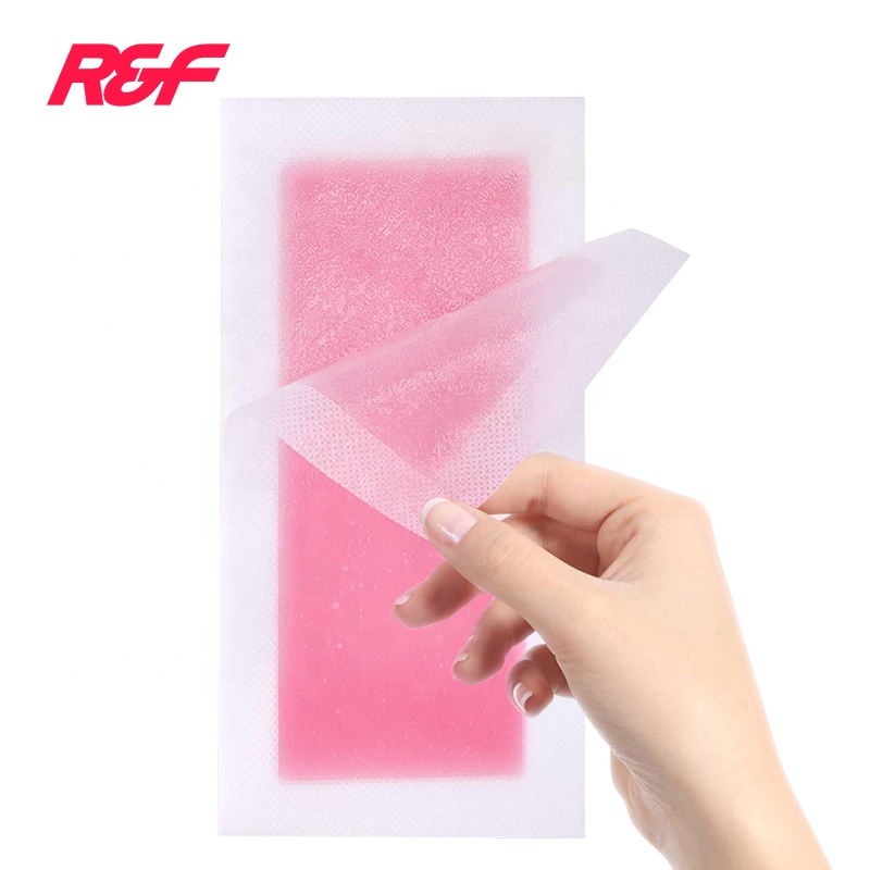 Wholesales Muslin Waxing Strips 9 * 18 cm Full Size Wax Strips Factory Direct Sales Custom OEM Hair Removal Wax Strips