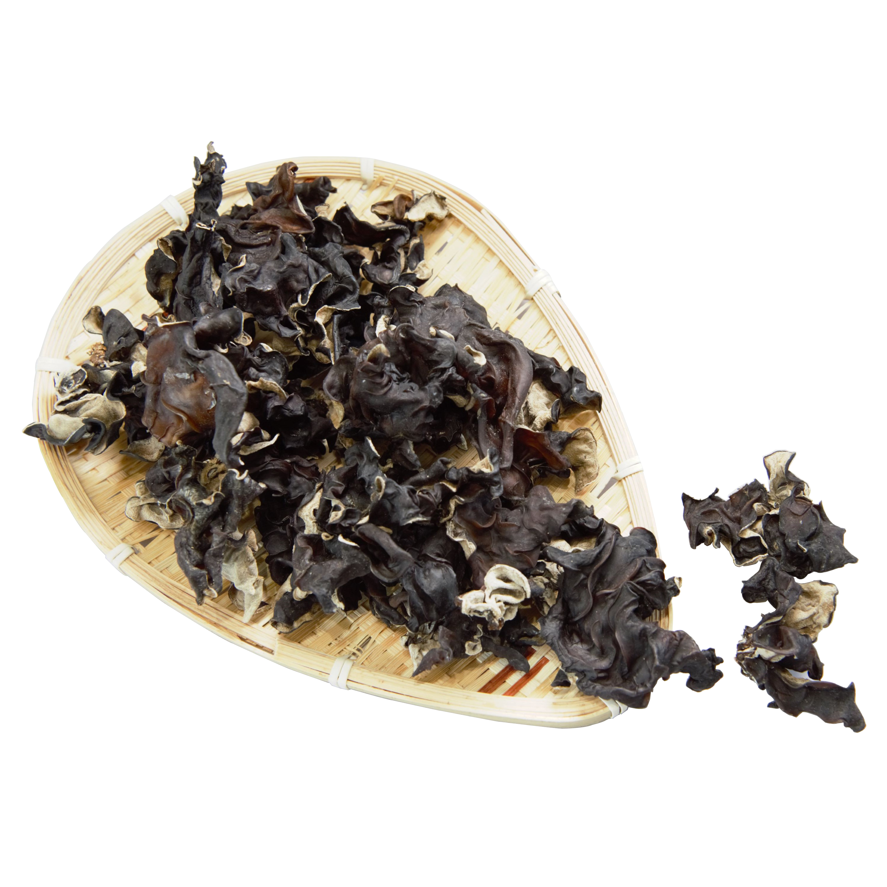 Washed dried white black fungus 2-5cm