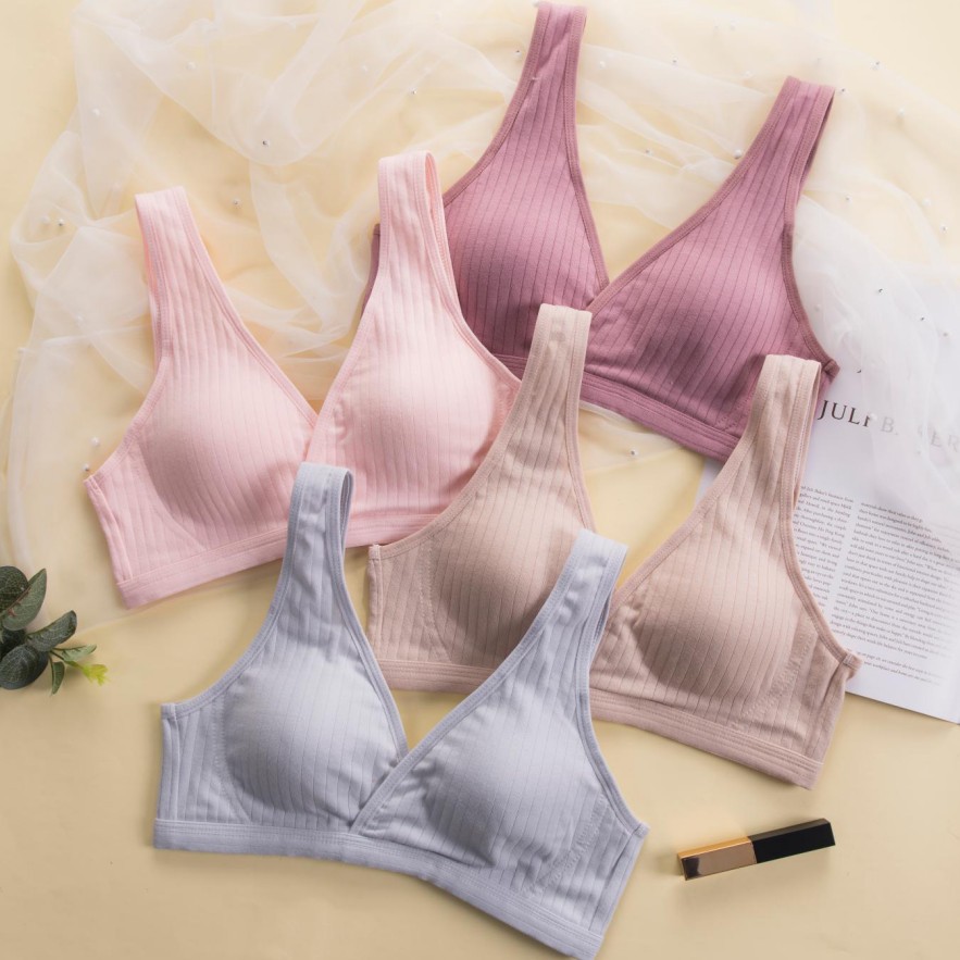 Solid Color Pregnancy Feeding Bra Breast Feeding Nursing Bra Wholesale For Women