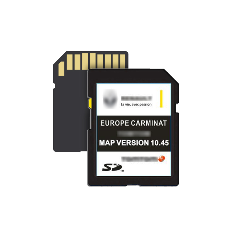 Обновленная карта SD-карты RENAULT, версия Carminat TOMTOM 2020, Европа 10,45
