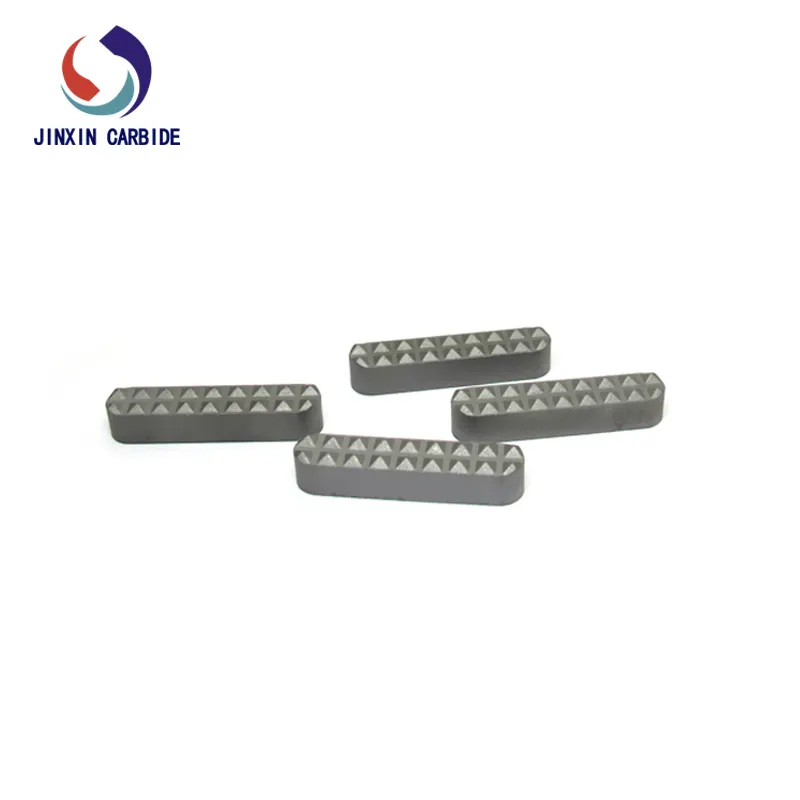 Tungsten carbide jaw gripper insert