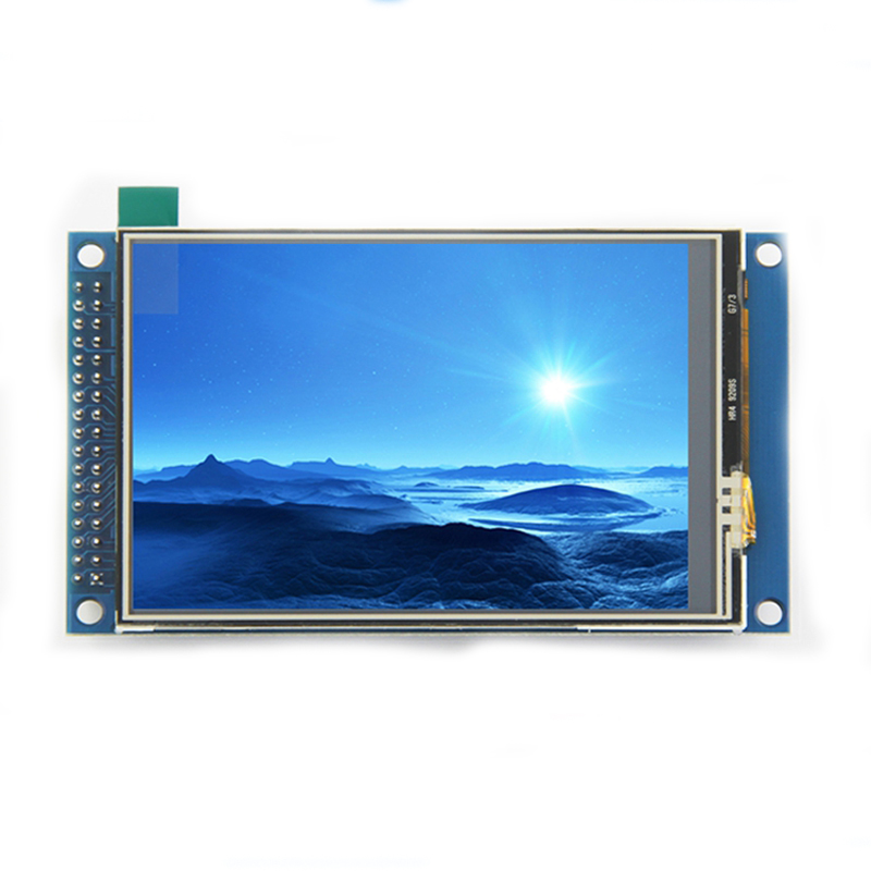 3,5 дюймов 320x480 TFT резистивный сенсорный экран Поддержка 16 бит RGB 65K цветной дисплей с гнездом для sd-карты