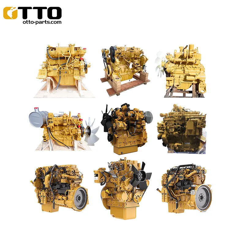 OTTO S4K S6K C1 C2 C4 C6 C6.4 C7 C9 C11 C13 C15 C18 3066 3204 3306 3406 3408 3034 Engine Assembly Diesel Engine For Sale