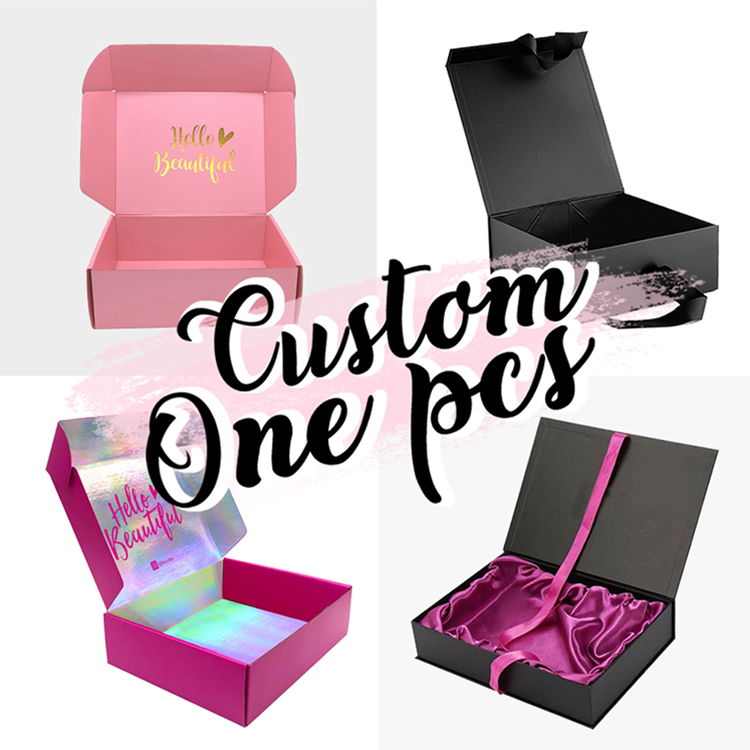 Custom Eco Friendly Corrugated Clothing Cosmetic Jewelry Christmas Gift Packaging Shipping Mailing Paper Box
