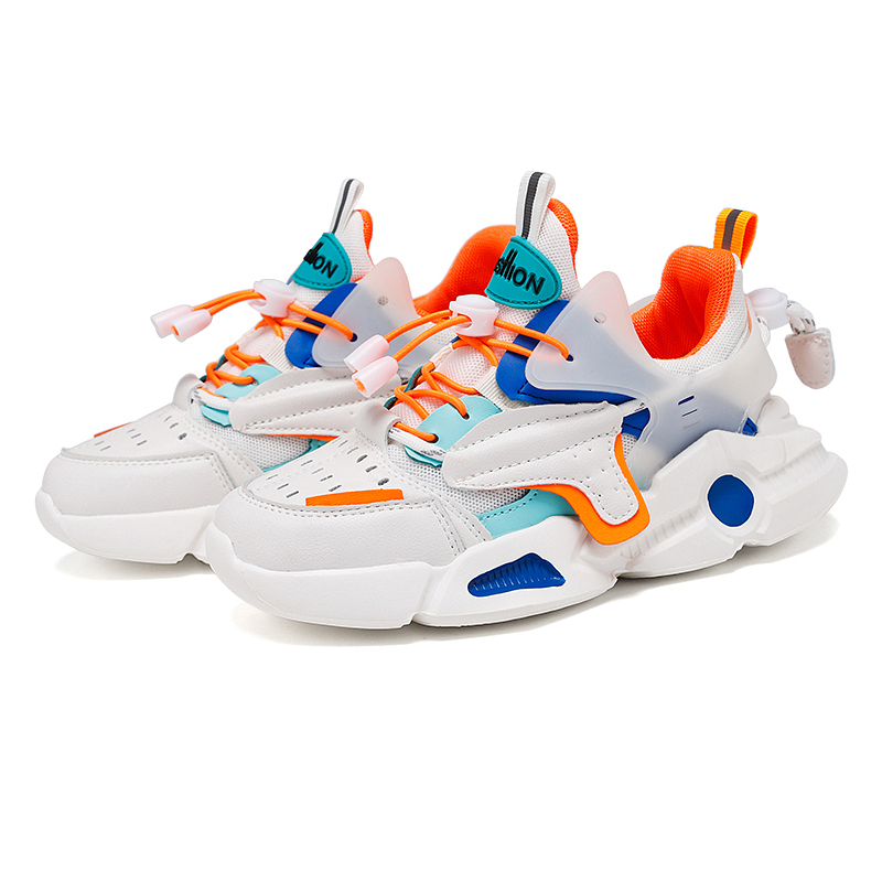 Local prominence comfortable non-squeezing thick-soled water-resistant old-fashioned children's shoes