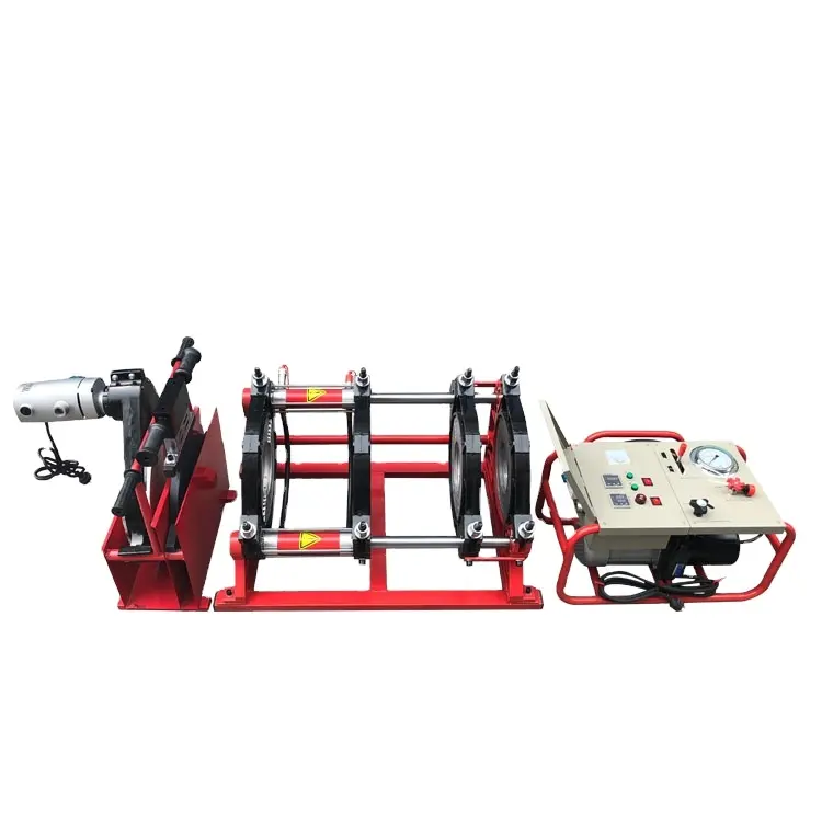 Golden Supplier High Quality 315mm Hydraulic Butt Fusion PE plastic Pipe Welding Machine HDPE Pipe Welding Machine for water