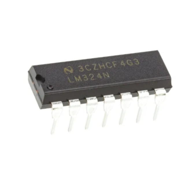 LM324N LM324 DIP14, четырехканальный рабочий усилитель, интегрированная схема LM224