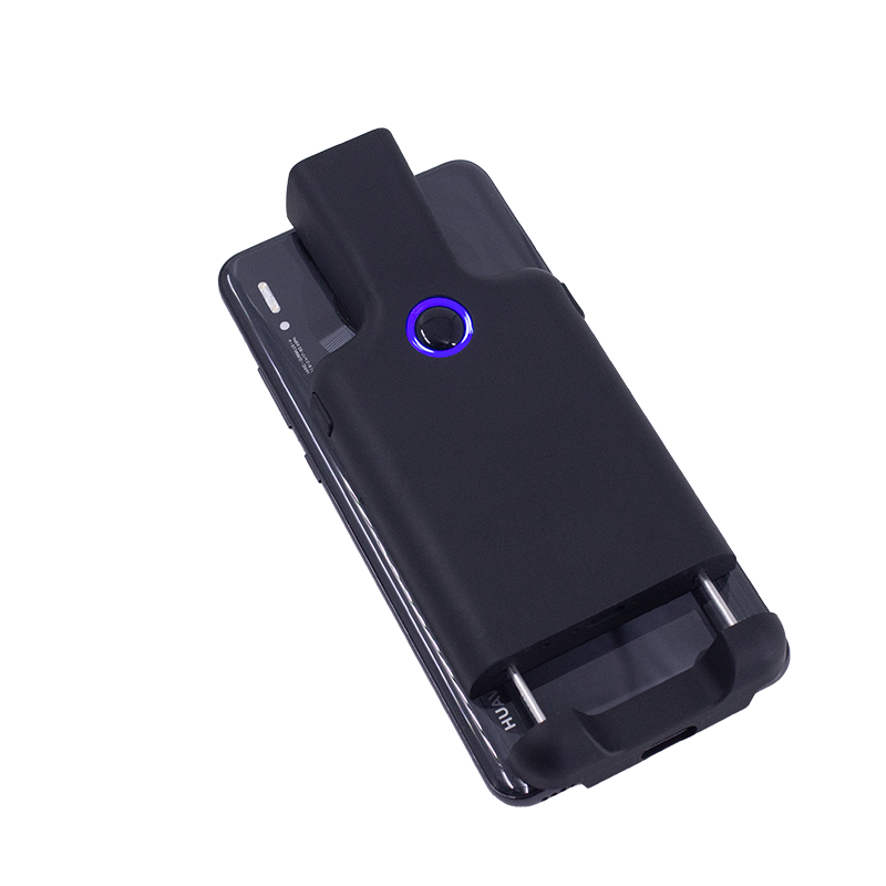 Effon Phone Scanner 1D Back Clip Blue tooth Barcode Scanner Work with Phone, Portable Barcode Reader