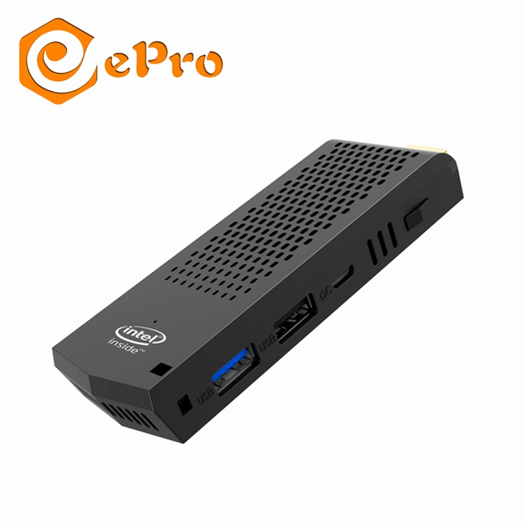 OEM 2020 ePro новейший T6 безвентиляторный мини-стик ПК Intel Z8350 CPU 2 + 32 ГБ/4 + 64 для Wins 10 / Ubuntu Linux Карманный ПК компьютер