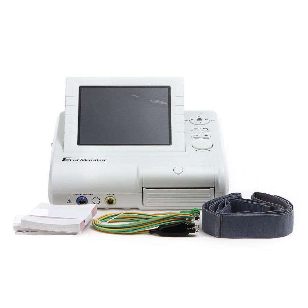 Цветной ЖК-дисплей CONTEC CMS800G1 с экраном 8,0 дюйма, CE, портативный фетальный монитор сердечного ритма