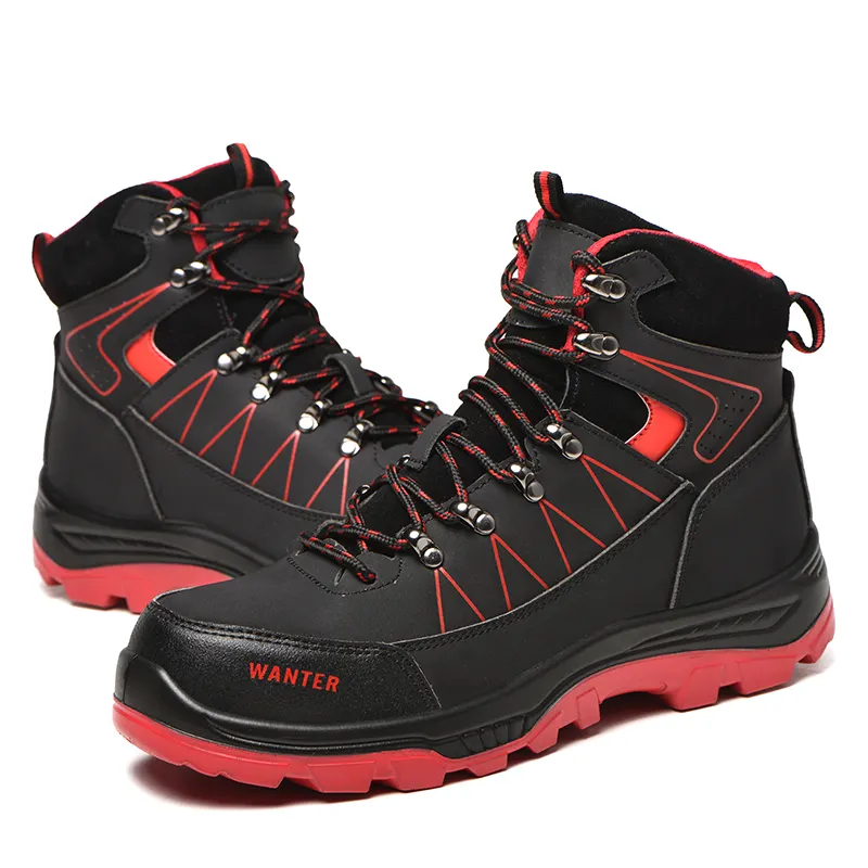 Safety boots with steel mid sole price work men from china