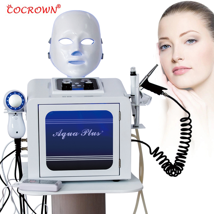8 In 1 Multifunctional hydra dermabrasion aqua peeling spa beauty machine Small Bubble diamond microdermabrasion machine crystal