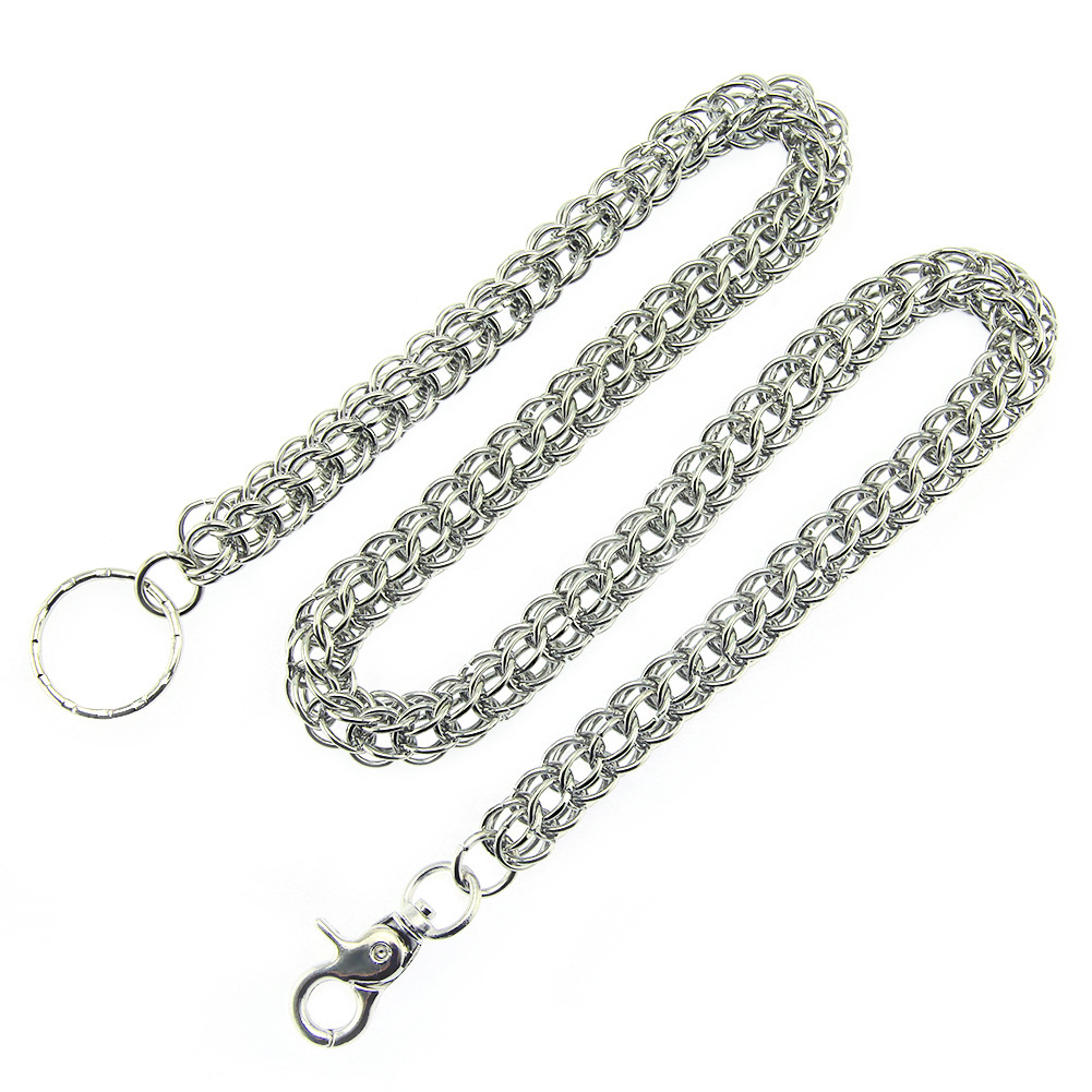 New Custom Gothic Rock Hip Hop Punk Trousers Belt Wallet Key Chain Pant Jean Chain