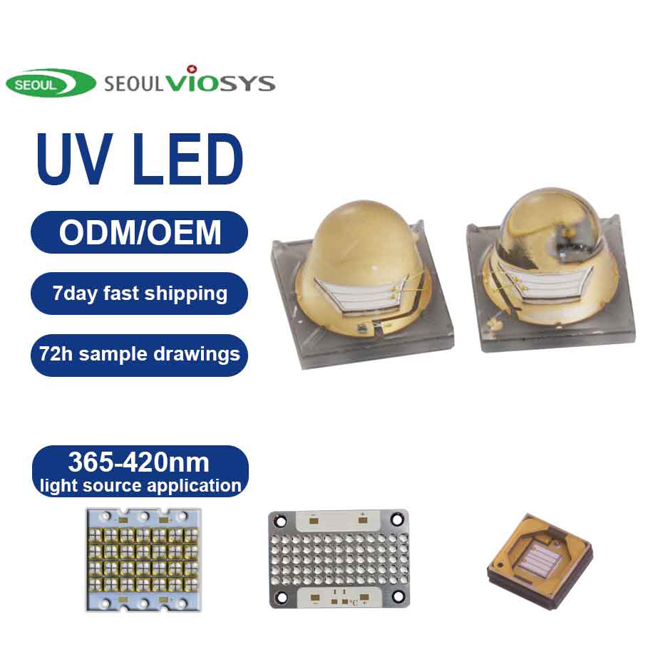 Seoul Viosys SVC Exposure Machine Application 3W SMD 3535 High Power 385nm UV LED