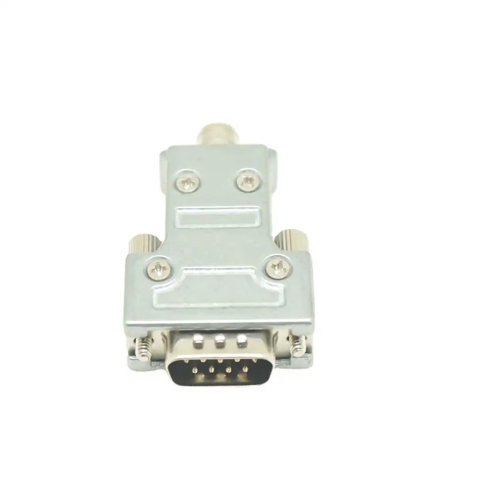 9pin Metal Hood 180 Degree Connector Female/male Terminal Block Adapter Connector 3v3 D-sub