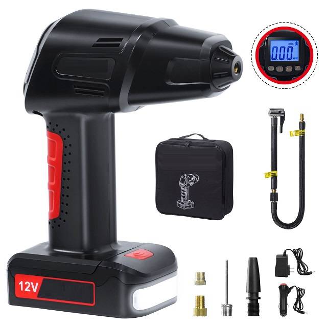 Digital Automatic Car Air Tire Inflator Pump For Car Tires