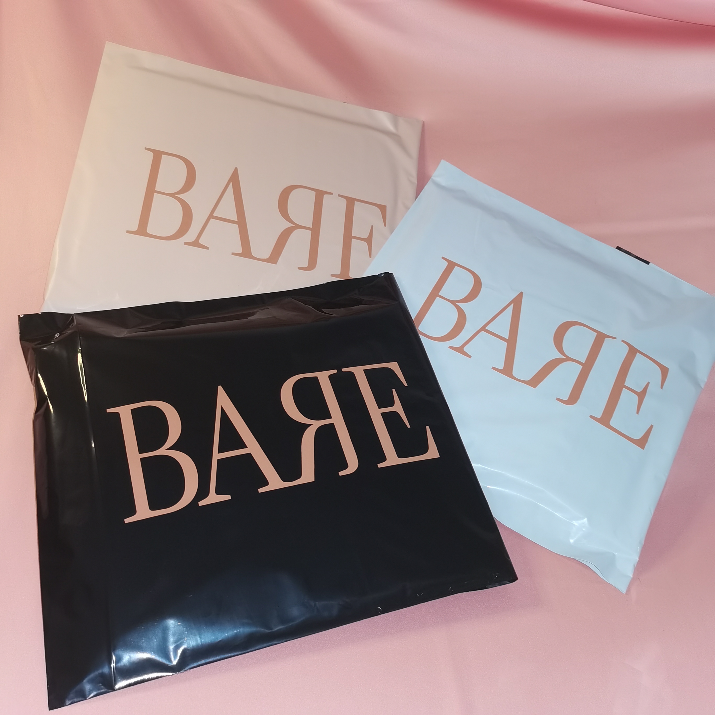 Clear Adhesive Top Mail Label Cloth Shipping Envelope Postage Mailing Custom Biodegradable Polymailer Eco Mailer Bags For Box